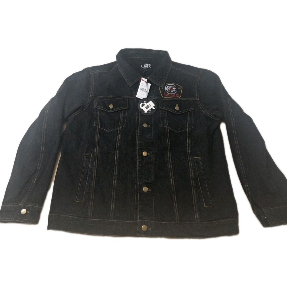 Darius Rucker Men's South Carolina Gamecocks Denim Jacket Black XL New